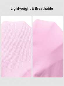Women's Casual V-Neck Ribbed Knit Tank Top & Fitted Capri Pants Solid Color 2 Pieces Set Summer Outfit Pink Elegant - Pink - View 7