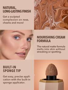 SHEGLAM [2Pcs] Liquid Contour & Liquid Bronzer Best Seller Bundle Set - Soft Tan+Golden Sun - View 6