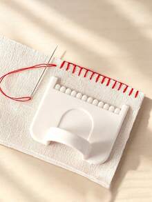 Multi-Functional Stitching Tool, Hand DIY Sewing Template Lock Edge Tool, Helps You Sew Perfect Lines, Sewing Ruler With Clips - Hand Sewing Guide For Even Stitches, Suitable For Sewing Beginners, Housewives, Non-Slip DIY Sewing Guide For Patchwork, Repair And Embroidery, Perfect Gift For Mothers, Partners, Friends And Elders, Christmas, Halloween, Thanksgiving Gifts - A - View 4