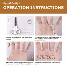 KLONKEE 1pc/2pcs/9pcs Jewelry Measuring Tools UKUS Plastic Ring Sizer Ring Measuring Stick Ring Sizer Ring Measuring Circle Includes Ring Sizing Pad, Caliper, Silver Polishing Stick, Silver Polishing Cloth Reusable Ring Measuring Ruler Jewelry Ring Measuring Tools - Ring Measuring Tool - View 8