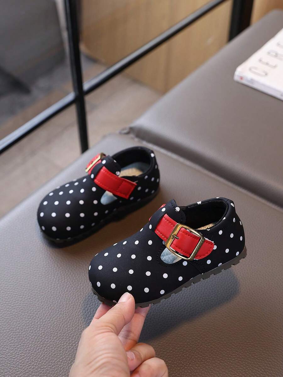 1 Pair Wide Toe Box Oversized Sweet German Training Shoes 2026 Spring/Autumn New Casual Sports Shoes For Girls Fashion Versatile - Black - View 1