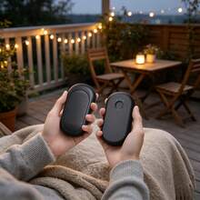 Portable Outdoor Heater 1 Pair 2000mAh Hand Warmer Rechargeable Fast Heating Outdoor For Camping Hiking Winter Travel Essential - Multicolor - View 1