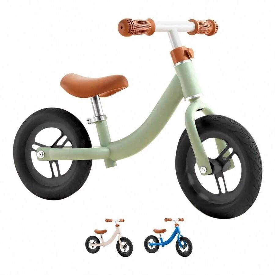 Kids Balance Bikes - Green - View 1