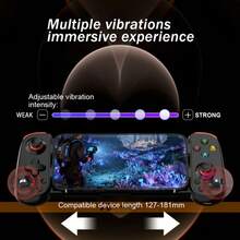 D6DP Portable Telescopic Wireless Game Controller, Multi‑Platform Support For Switch, PC, IOS & Android, Gamepad Joystick With Back Buttons & Analog Triggers, Phone Gaming Controller Accessories, Ideal Birthday & Christmas Gift For Friends - View 7