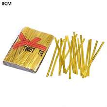 800pcs Multicolor Metal Twist Ties, For Party Candy Bag Packaging, Cellophane Bag Sealing, Lollipop Dessert Twist Ties - Multicolor - View 10