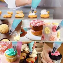 1set 11 Inch Cake Turntable (28CM) With 68 Pcs Decorating Kit, Cake Decorating Set - View 7