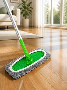 1/2/4pcs Reusable Mop Pads, Dual-Use Flat Mop Pads For Dry And Wet Cleaning, Washable, Suitable For Hardwood Floor Cleaning: Suitable For Dry And Wet Cleaning, Compatible With Most Flat Mops, Mop Head Not Included - Upgraded Version - View 5