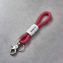 Multifunctional Braided Rope Keychain 10-In-1 Wrist Strap, Equipped With Heavy Duty Climbing Carabiner Clip, Suitable For Camping Hiking Outdoor Daily Use, Men & Women Outdoor Enthusiasts, EDC Durable Hanging Rope, Camera Water Bottle Key Earphone Case Bag Pendant - Multicolor - View 9