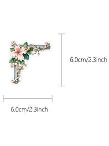 50 st transparenta blomramsklistermärken i PET-material, scrapbookingtillbehör med kreativ och estetisk design, lämpliga för mobilskal, surfplattor, bärbara datorer, telefoner, resväskor, bilar, anteckningsböcker, hjälmar, gitarrer, skateboards, förvaringsboxar och datorer - 50 st - Visa 4