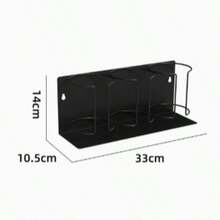 Magnetic Cup Holder - 3-Tier Refrigerator Storage Rack For Mugs, Glasses And Water Bottles. Space-Saving Design With Strong Magnetic Base, Ideal For Kitchen And Bathroom Storage. Kitchen Storage Solution, Modern Kitchen Accessory. - Multicolor - View 12