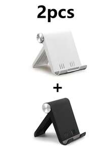2/1pc Foldable Portable Phone Stand, Adjustable Desktop Phone & Tablet Universal Holder, Lightweight Pocket-Sized, Non-Slip Stable, Suitable For Office, Home, Travel, Study Desk, Back To School New Year Gift - Multicolor - View 6