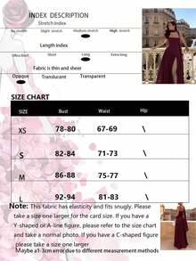 Women's Solid Color Square Neck Back Tie Scarf Ribbon Large A-Line Sexy Vacation Wedding Party Dress Elegant Summer - Burgundy - View 4