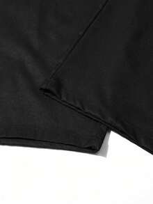 Quần ống đứng nam phong cách công sở quay lại trường học, kiểu techwear đường phố dáng suông rộng, mặc hằng ngày đi làm/đi học mùa xuân/thu, streetwear dã ngoại - màu đen - Xem 4