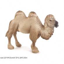 1pc/10pcs Realistic Desert Camel Decoration, Single Hump & Double Hump Camel Model Toy - Multicolor - View 9