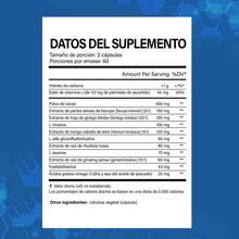 Combo Azul de Metileno MVPCARE | Cápsulas 13 en 1 y Gominolas USP, Apoyo Cerebral, Energía y Claridad Mental - Paquete combinado de dos productos - Ver 10