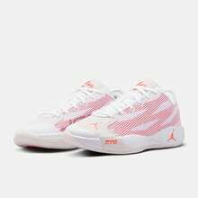 Nike New JORDAN LUKA 77 Men's Performance Breathable Lightweight Basketball Shoes - White/Red - View 7