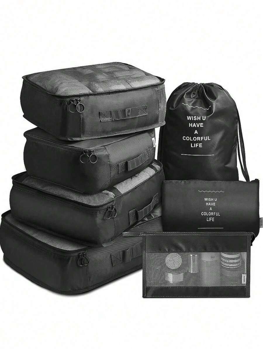 Travel Storage Set - Schwarz - Übersicht 1
