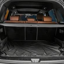 1pc 120*70cm Car Trunk Dustproof Storage Mat, Polyester Fiber Material Waterproof & Dustproof, Effective Protection For Trunk, Practical Cargo Protective Mat - 1pc Trunk Dust Mat - View 5
