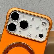 17 Series Anti-Scratch Waterproof Personalized Decorative Shiny Transparent Lens Film - Clear - View 6