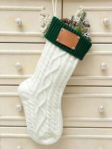 2026 Christmas Socks, Knitted Family Socks, Customizable Name, Holiday Decoration, Christmas Gift Decoration, Personalized Christmas Socks - Multicolor - View 13