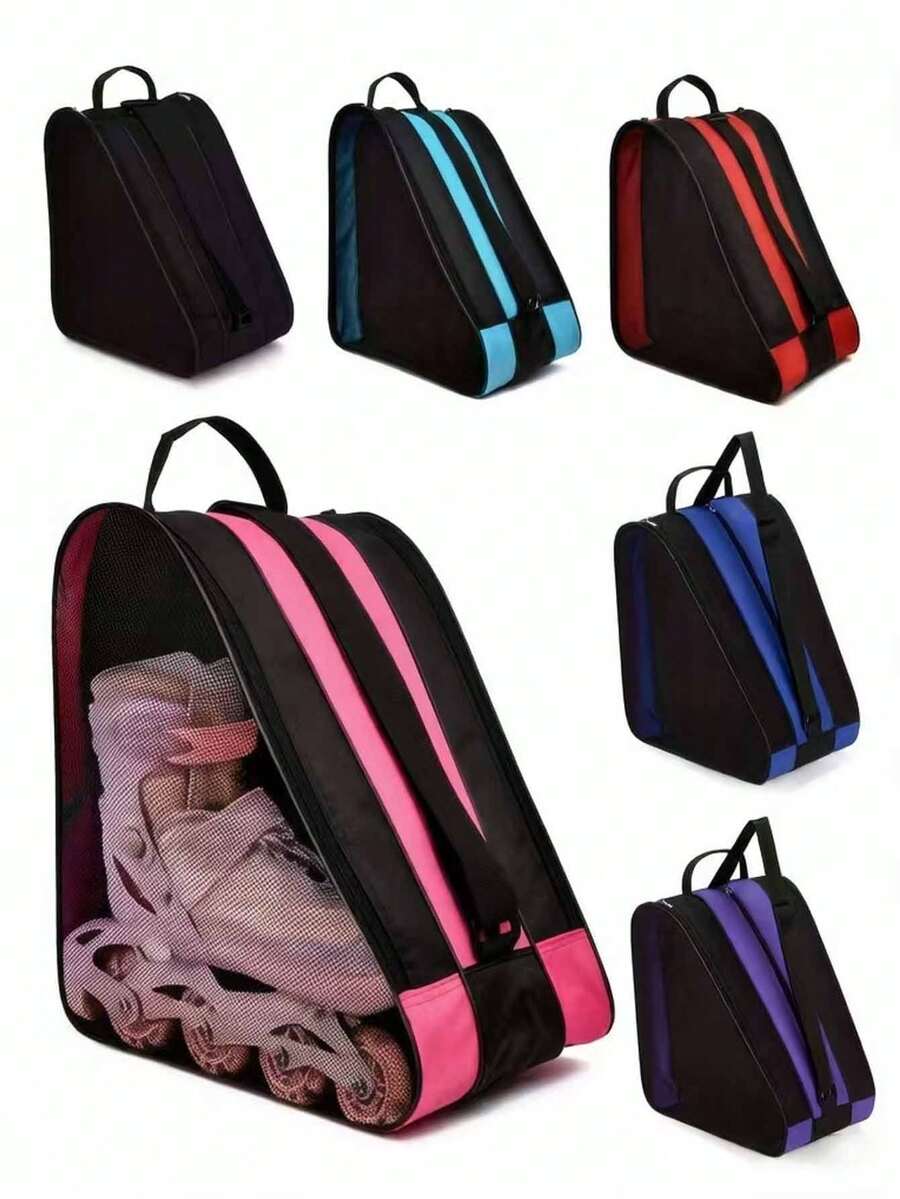 All-Around Skateboard And Roller Skate Bag, Oxford Fabric, Single Layer And Thickened Double Layer Protective Storage Bag - Perfect Gift Choice For Skateboard Enthusiasts, Roller Skate Enthusiasts, And Sports Lovers