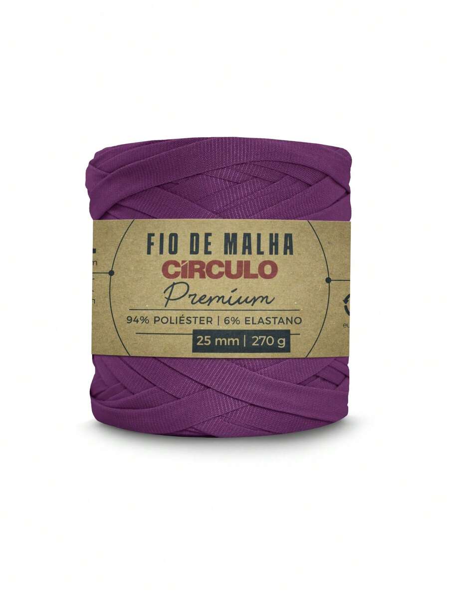 Fio de Malha Premium Círculo 140m 270g para Tricô / Crochê - 6291 - VINHO QUENTE - Visão 1