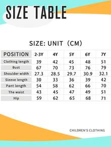 Young Girl Letter Print Round Neck Long Sleeve Top And Flared Pants Set - Apricot - View 8