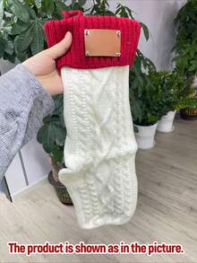 2026 Christmas Socks, Knitted Family Socks, Customizable Name, Holiday Decoration, Christmas Gift Decoration, Personalized Christmas Socks - Multicolor - View 10