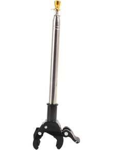 Adjustable Bike Bicycle Motorcycle Flag Pole Mount: Universal Stainless Steel Flagpole Bracket Hitch Rack - Flagpole Holder For , Dirt Bike, Bicycle Accessories 63in Retractable Poles Stand - 1 - View 1