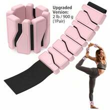 1/2pcs Adjustable Waterproof Silicone Wrist & Ankle Weights, (1/2/3lbs) Portable Leg & Wrist Strength Training Equipment - Multicolor - View 22
