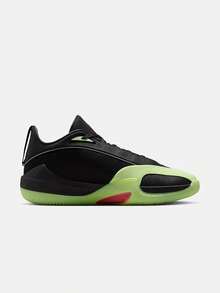 Nike Sepatu Basket Pria JORDAN TRIANGLE - Hitam/Merah-Hijau - View 4