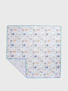 1pc Baby Stain-Resistant Mat, Washable Portable Picnic Mat & Tablecloth, Suitable For High Chair Bottom/Art/Craft Activities - Multicolor - View 13