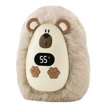 Plush Cute Pet Hand Warmer, 3-Level Temperature Adjustment, Digital Temperature Display, Compact Portable Comfortable Grip - Winter Essential Heating Device, Battery Capacity: 2000mAh - Multicolor - View 8