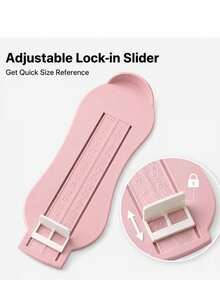 Home Foot Measurement Tool, Plastic Foot Size Ruler, Clear Scale Precise Foot Length Measurement, Multi-Color Minimalist Foot Measuring Ruler, Shoe Selection Auxiliary Measurement Tool, Easy Operation, Quick Home Foot Size Measurement, Suitable For Shoe Size Determination Measurement Device - one-size - View 7