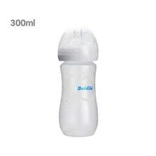 Botol Susu Bayi PP Leher Lebar 300ml & 150ml, Ringan, Mulut Lebar untuk Memudahkan Pembersihan - Putih - View 8