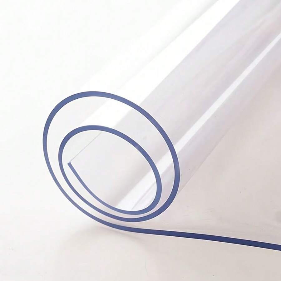 0.25Mm PVC Tablecloth Office Desk Mat Transparent Desk Pad Soft Glass Non-Washable Study Desktop Protector