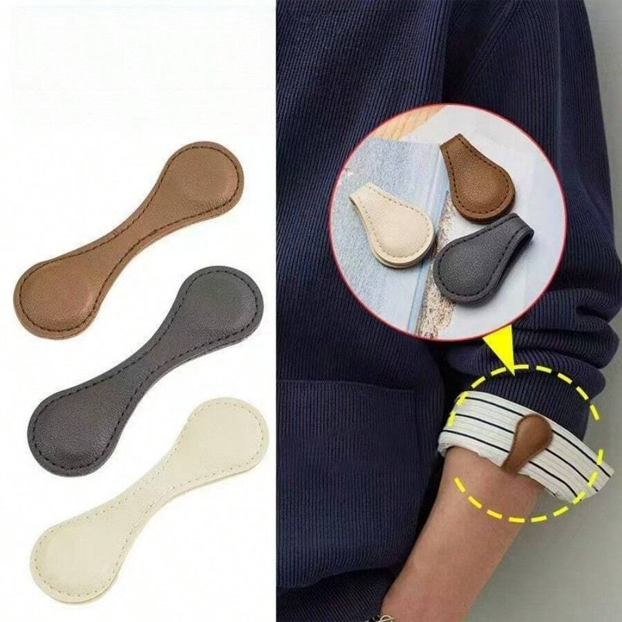 1/2 buah Penjepit Lengan Baju Magnetik, Klip Lengan Baju Magnet Kuat, Penjepit Lengan Baju yang Dapat Digunakan Kembali untuk Pria dan Wanita
