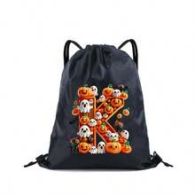 1Pc Halloween Backpack For Men & Women, Multifunctional Waterproof Sports Bag, Lightweight Gym Daypack For Running Fitness, Phone Storage Pocket - Multicolor - View 21