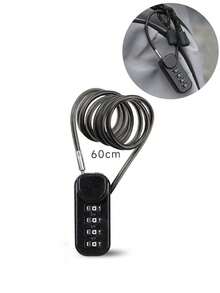3-Digit Combination Lock - Resettable Number Password Lock, Suitable For Backpacks, Zippers, Luggage And Dorm Storage Lockers - Durable And Portable Travel Accessory - Multicolor - View 12