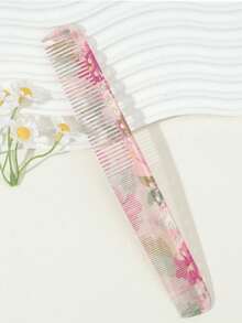 1/2pcs Hair Comb Set, Rat Tail Comb And Wide Tooth Comb, Fine Handle Styling Comb, Suitable For All Hair Types, Hair Salon Tools For Home Use, Unisex Hair Brush Set, Suitable For Wet And Dry Hair - Multicolor - View 7