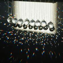 12pcs 20mm Clear Crystal Ball Prism Rainbow Catcher Pendant Making Kit - 12pcs 20 Balls - View 4