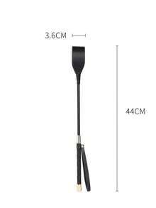 Equestrian Training Supplies, Durable Short Horse Whip, Suitable For Training, Competition And Daily Riding; Equestrian Training Horse Whip; Party Performance Horse Whip, Solid Horse Whip, 1pc. Premium Equestrian Riding Horse Whip - Black - View 10