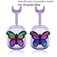 Silicone Protective Case Set Compatible With Airpods Max, Transparent Soft Silicone Protective Case, TPU Protective Cover, Latest Silicone Protective Case, Silicone Protective Cover, Waterproof, Dustproof, Fingerprint-Proof, Scratch-Resistant, Anti-Drop, 360° Full-Coverage Protection, Transparent Silicone Headphone Protective Shell, Silicone Headband Cover, Soft Silicone Material, More Comfortable, Durable And Easier To Clean, Multiple Colors Available, Great Gift - Multicolor - View 5