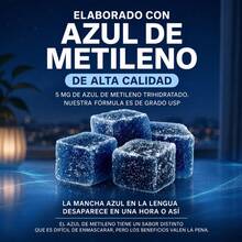 Combo Azul de Metileno MVPCARE | Cápsulas 13 en 1 y Gominolas USP, Apoyo Cerebral, Energía y Claridad Mental - Paquete combinado de dos productos - Ver 7