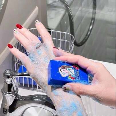 MAYA Thai Style α-Arbutin Whitening Soap, Fast-Acting Body Scrub Soap For Knees And Underarms Dark Spots, Cleansing And Brightening Soap
