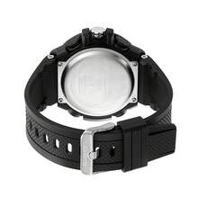SKMEI 2604 Men's Round Dial Digital Watch TPU Strap Waterproof Date Fashion Suitable For Outdoor Sports Office Watch - Black - View 6