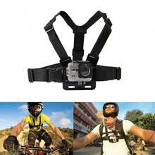 Action Camera Universal Accessories, First-Person View Chest Strap, Neck Mount Bracket, Helmet Mount Bracket, Cycling Action Camera Mount, Wrist Mount, Action Camera Accessories, Compatible With Xiaoyi, And Other Action Cameras - View 4