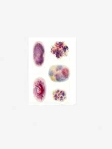 1pc Halloween Realistic Cut Wound Temporary Tattoo Sticker, Realistic Fake Tattoo Design, Suitable For Daily Wear, Bachelorette Party Favors, Music Festivals, Games, Graduation Gifts, Lasts 3‑5 Days - Multicolor - View 6