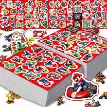 SUPER MARIO BROS. 1set 2026 Popular Cartoon Stickers, Waterproof And Durable DIY Decoration, Compatible With Handheld Water Bottles, Perfect Gift For Friends And Classmates (Stochastic Style) - Multicolor - View 1