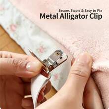 4Pcs Adjustable Bed Sheet Holder Clips, Elastic Bed Fastener Straps, Non‑Slip Gripper Clamps To Prevent Bedding Shifting, Practical Household Gadget Bed Sheets, Cooling Mats, Quilts And Mattress Covers Home Bedroom Use - 4 Pieces - View 7